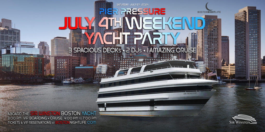 Boston Labor Day Weekend Pier Pressure® Sunday Party Cruise