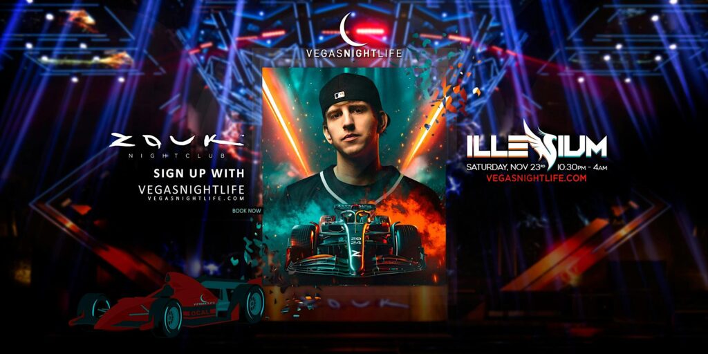 Illenium | Race Weekend Party Las Vegas | Zouk Nightclub