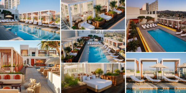 LA Labor Day Weekend | W Hollywood Rooftop Pool Party