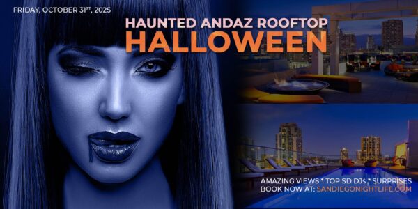 Haunted Andaz San Diego Halloween Rooftop Party