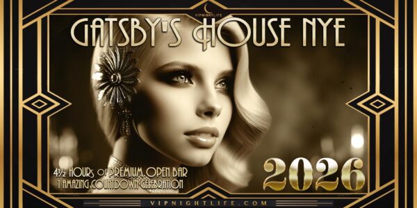 2026 W Hollywood New Year's Eve Party | Gatsby's House LA