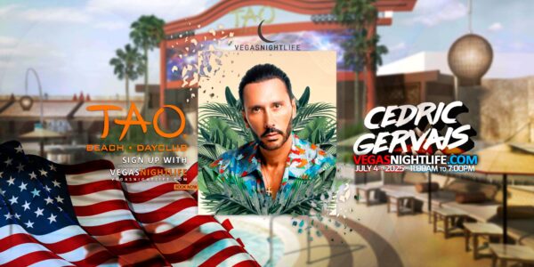 Cedric Gervais | July 4th Pool Party | TAO Beach Las Vegas