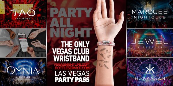 Las Vegas Party Pass | Nov 6th-9th | 5 Clubs x 14 Parties