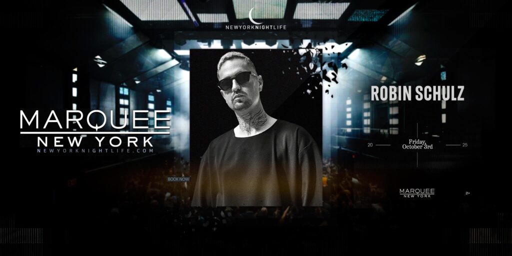 Robin Schulz | Friday | Marquee New York Party