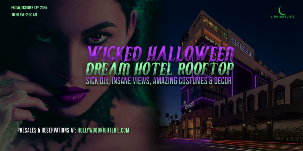 Wicked Dream Rooftop | LA Halloween Party