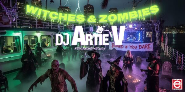 Witches & Zombies Boston Halloween Party Cruise