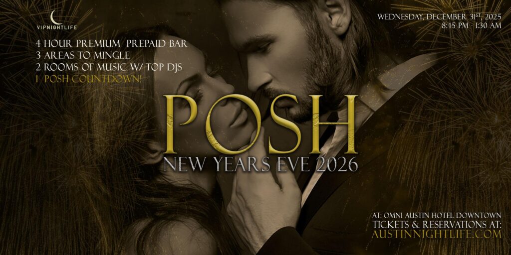 POSH Austin New Years Eve Party 2026