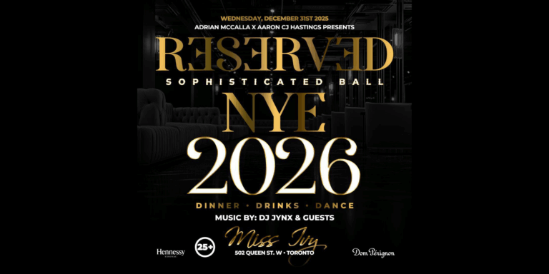 Reserved NYE 2026 | Toronto Ne...