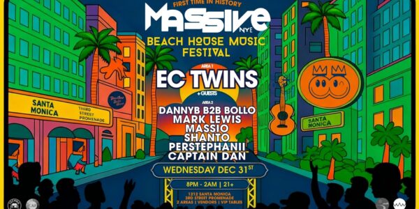 Santa Monica New Years Eve Party | MASSIVE NYE Beach House Music Festival